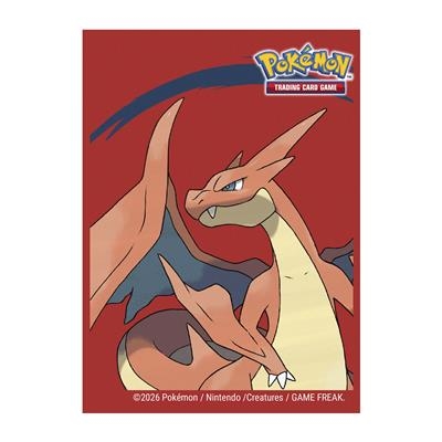 Mega Charizard Y - Standard Sleeves (65 stk) - Plastiklommer